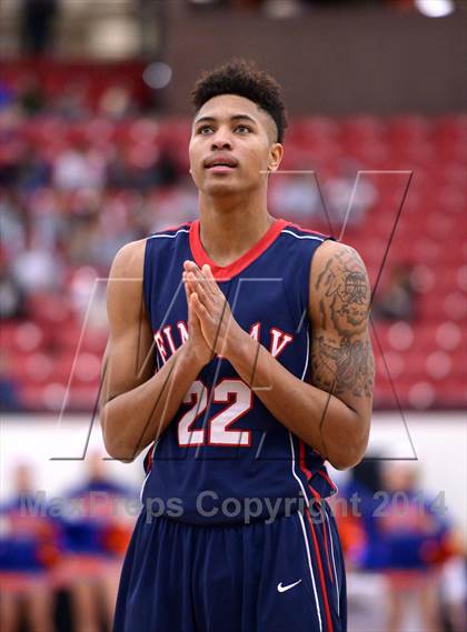 Thumbnail 2 in Findlay Prep vs. Bishop Gorman (Findlay Big City Showcase) photogallery.