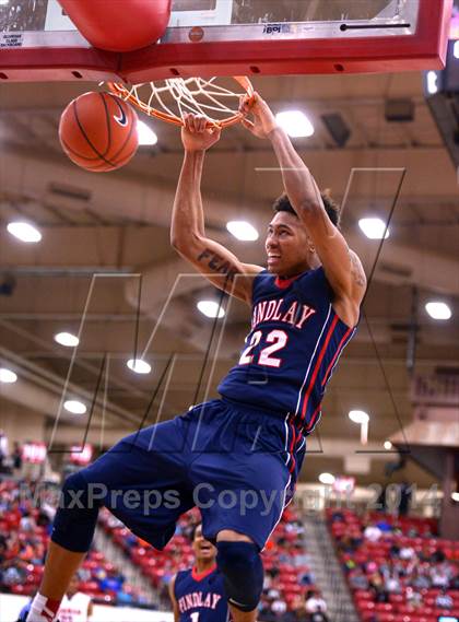 Thumbnail 2 in Findlay Prep vs. Bishop Gorman (Findlay Big City Showcase) photogallery.