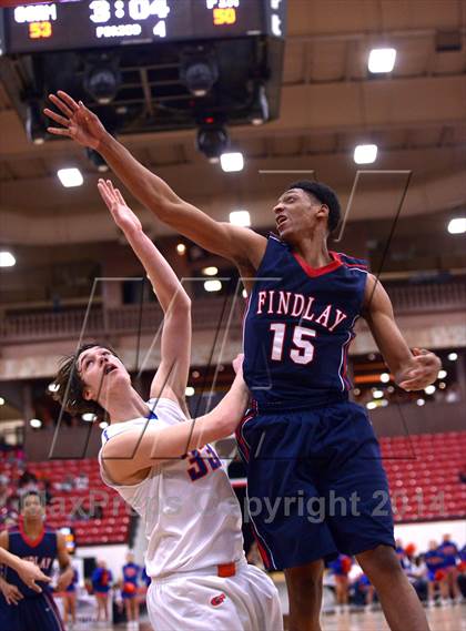 Thumbnail 3 in Findlay Prep vs. Bishop Gorman (Findlay Big City Showcase) photogallery.