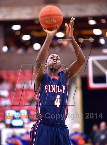 Thumbnail 3 in Findlay Prep vs. Bishop Gorman (Findlay Big City Showcase) photogallery.