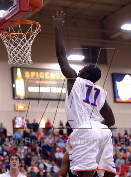 Thumbnail 2 in Findlay Prep vs. Bishop Gorman (Findlay Big City Showcase) photogallery.