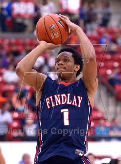 Thumbnail 2 in Findlay Prep vs. Bishop Gorman (Findlay Big City Showcase) photogallery.