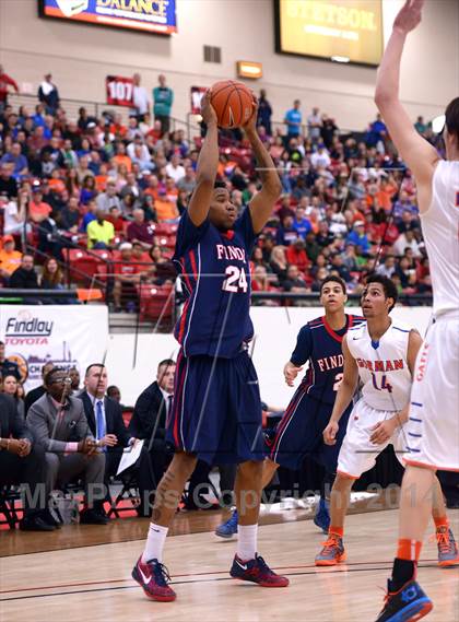 Thumbnail 1 in Findlay Prep vs. Bishop Gorman (Findlay Big City Showcase) photogallery.