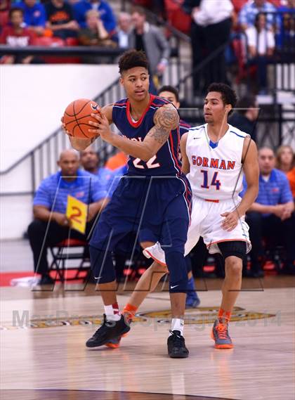 Thumbnail 3 in Findlay Prep vs. Bishop Gorman (Findlay Big City Showcase) photogallery.