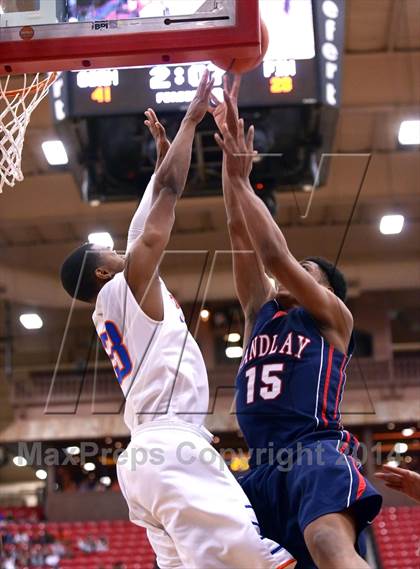 Thumbnail 3 in Findlay Prep vs. Bishop Gorman (Findlay Big City Showcase) photogallery.