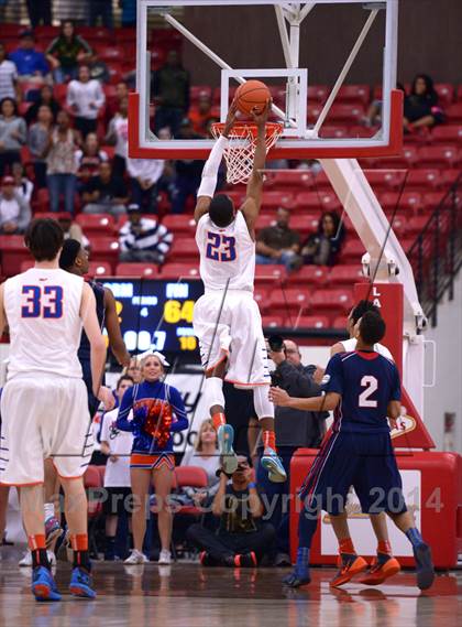 Thumbnail 2 in Findlay Prep vs. Bishop Gorman (Findlay Big City Showcase) photogallery.