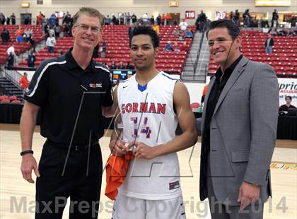 Thumbnail 1 in Findlay Prep vs. Bishop Gorman (Findlay Big City Showcase) photogallery.