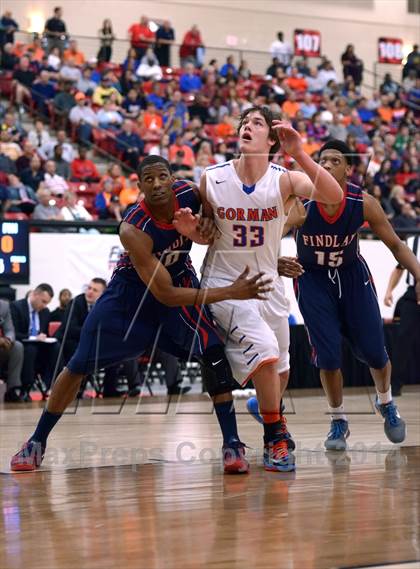 Thumbnail 1 in Findlay Prep vs. Bishop Gorman (Findlay Big City Showcase) photogallery.