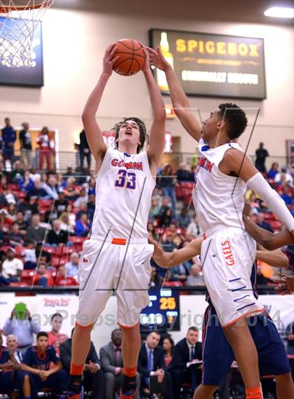 Thumbnail 3 in Findlay Prep vs. Bishop Gorman (Findlay Big City Showcase) photogallery.