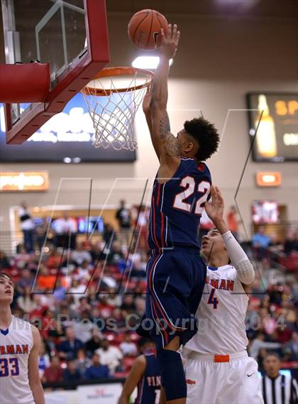Thumbnail 3 in Findlay Prep vs. Bishop Gorman (Findlay Big City Showcase) photogallery.