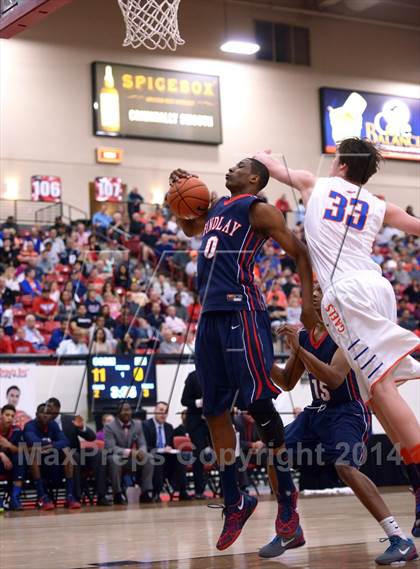 Thumbnail 2 in Findlay Prep vs. Bishop Gorman (Findlay Big City Showcase) photogallery.