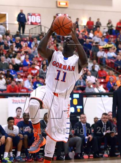 Thumbnail 3 in Findlay Prep vs. Bishop Gorman (Findlay Big City Showcase) photogallery.