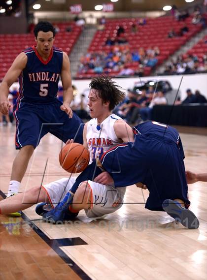 Thumbnail 1 in Findlay Prep vs. Bishop Gorman (Findlay Big City Showcase) photogallery.