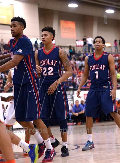 Thumbnail 1 in Findlay Prep vs. Bishop Gorman (Findlay Big City Showcase) photogallery.
