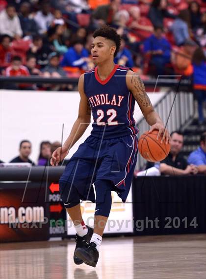 Thumbnail 3 in Findlay Prep vs. Bishop Gorman (Findlay Big City Showcase) photogallery.