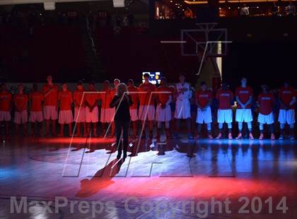 Thumbnail 2 in Findlay Prep vs. Bishop Gorman (Findlay Big City Showcase) photogallery.