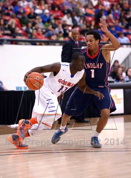 Thumbnail 3 in Findlay Prep vs. Bishop Gorman (Findlay Big City Showcase) photogallery.