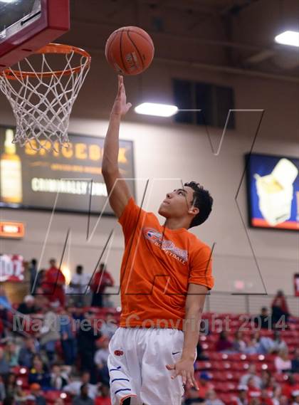 Thumbnail 2 in Findlay Prep vs. Bishop Gorman (Findlay Big City Showcase) photogallery.