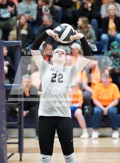 Thumbnail 3 in Clarkston vs. L'Anse Creuse North (MHSAA D1 Quarterfinal) photogallery.