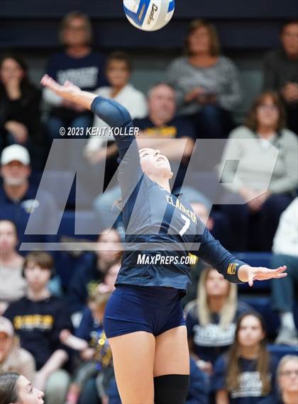 Thumbnail 3 in Clarkston vs. L'Anse Creuse North (MHSAA D1 Quarterfinal) photogallery.