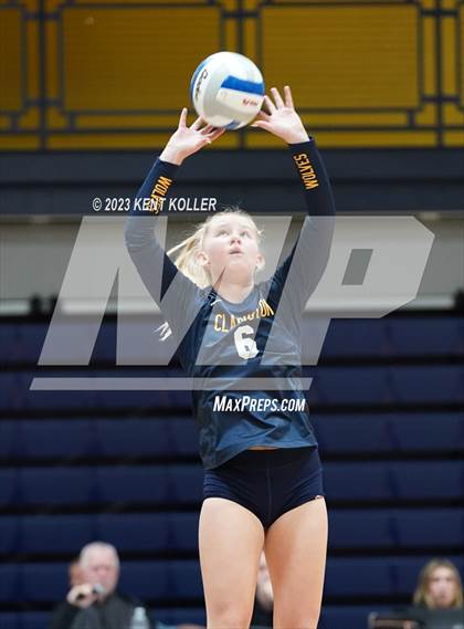 Thumbnail 3 in Clarkston vs. L'Anse Creuse North (MHSAA D1 Quarterfinal) photogallery.