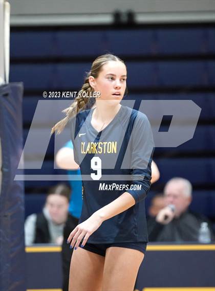 Thumbnail 1 in Clarkston vs. L'Anse Creuse North (MHSAA D1 Quarterfinal) photogallery.