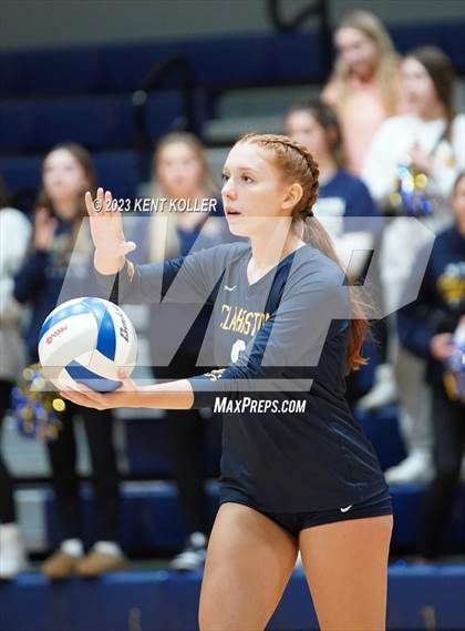 Thumbnail 1 in Clarkston vs. L'Anse Creuse North (MHSAA D1 Quarterfinal) photogallery.
