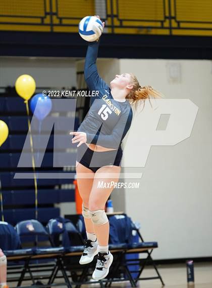 Thumbnail 3 in Clarkston vs. L'Anse Creuse North (MHSAA D1 Quarterfinal) photogallery.