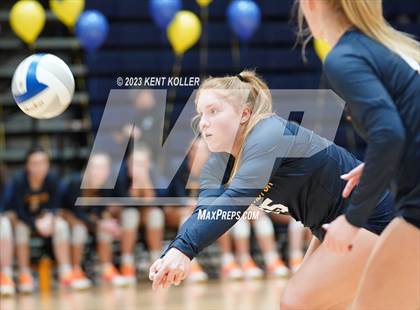 Thumbnail 2 in Clarkston vs. L'Anse Creuse North (MHSAA D1 Quarterfinal) photogallery.