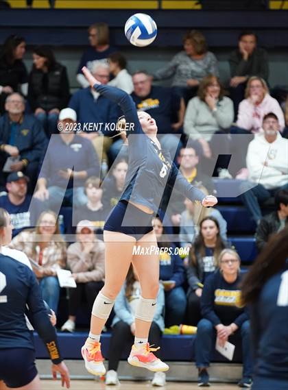 Thumbnail 1 in Clarkston vs. L'Anse Creuse North (MHSAA D1 Quarterfinal) photogallery.