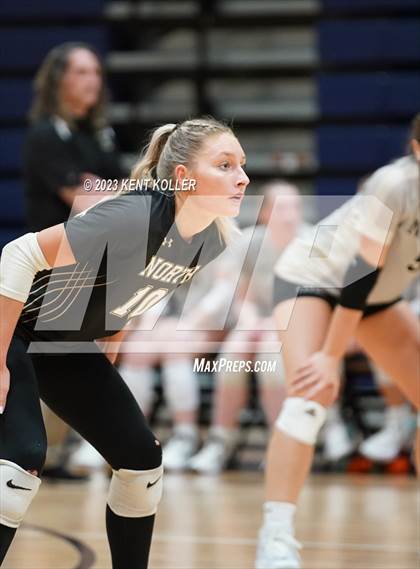 Thumbnail 2 in Clarkston vs. L'Anse Creuse North (MHSAA D1 Quarterfinal) photogallery.