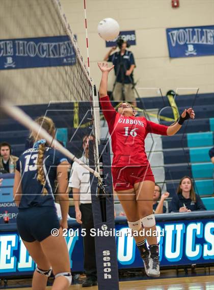 Thumbnail 2 in Cardinal Gibbons @ Berkeley Prep (FHSAA 4A Semifinal Playoff) photogallery.