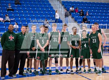Thumbnail 1 in Strake Jesuit vs. Churchill (NISD/NEISD Tournament) photogallery.
