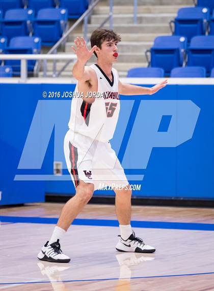 Thumbnail 2 in Strake Jesuit vs. Churchill (NISD/NEISD Tournament) photogallery.