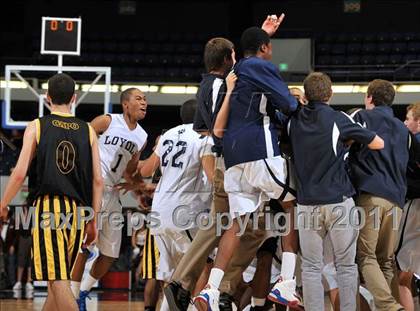 Thumbnail 2 in Loyola vs. Capistrano Valley (CIF SS 1A Final) photogallery.