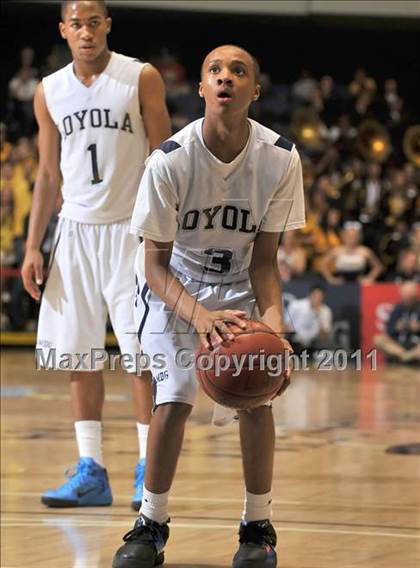 Thumbnail 2 in Loyola vs. Capistrano Valley (CIF SS 1A Final) photogallery.