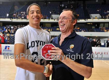 Thumbnail 2 in Loyola vs. Capistrano Valley (CIF SS 1A Final) photogallery.