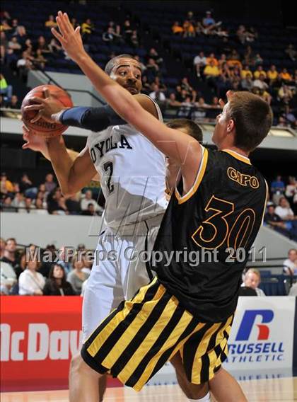 Thumbnail 3 in Loyola vs. Capistrano Valley (CIF SS 1A Final) photogallery.