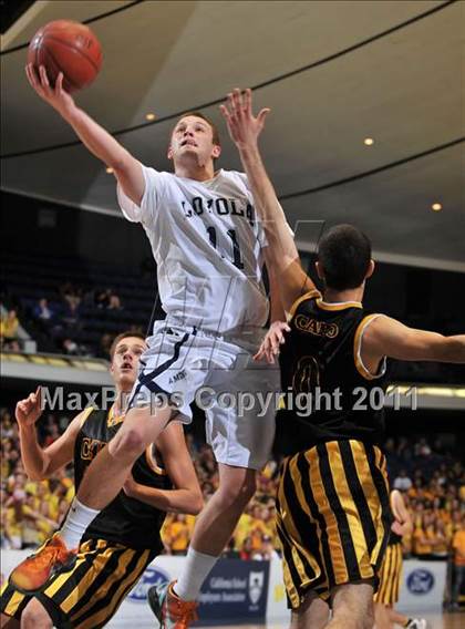 Thumbnail 3 in Loyola vs. Capistrano Valley (CIF SS 1A Final) photogallery.