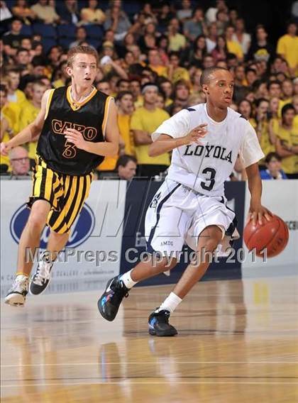 Thumbnail 2 in Loyola vs. Capistrano Valley (CIF SS 1A Final) photogallery.