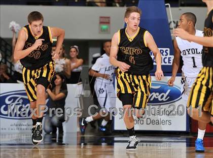 Thumbnail 3 in Loyola vs. Capistrano Valley (CIF SS 1A Final) photogallery.