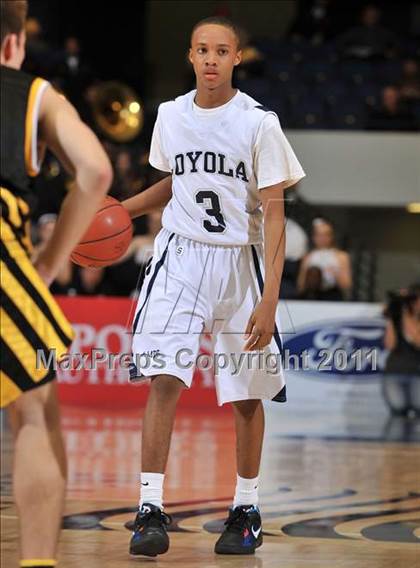Thumbnail 3 in Loyola vs. Capistrano Valley (CIF SS 1A Final) photogallery.