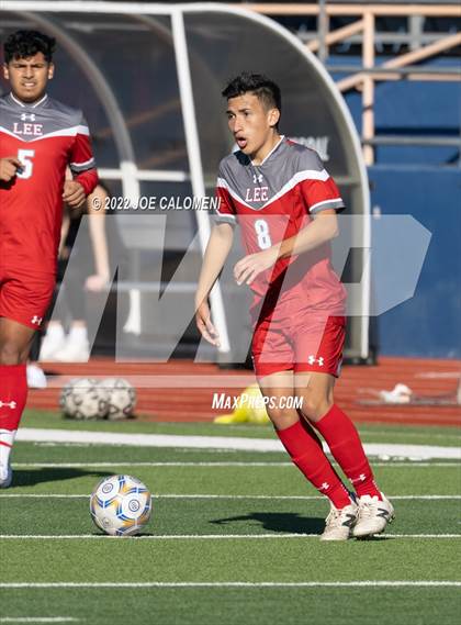 Thumbnail 2 in  Arlington Heights vs Lee (Alamo Heights Invitational) photogallery.