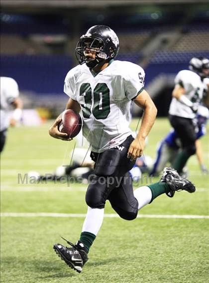 Thumbnail 1 in Georgetown vs Southwest (Texas Football Classic) photogallery.
