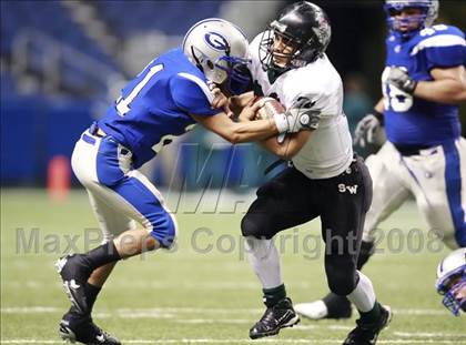 Thumbnail 1 in Georgetown vs Southwest (Texas Football Classic) photogallery.