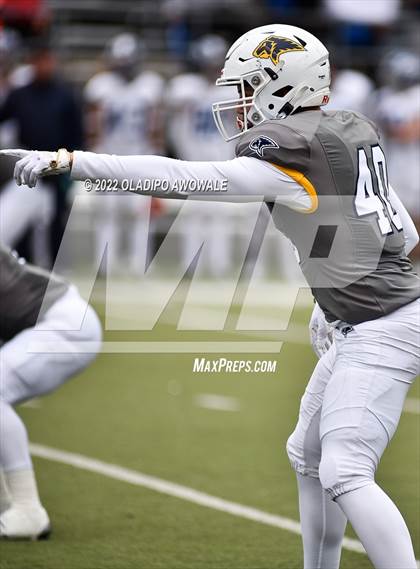 Thumbnail 1 in Prestonwood Christian vs. Nolan Catholic (TAPPS Div 1 Semifinal) photogallery.