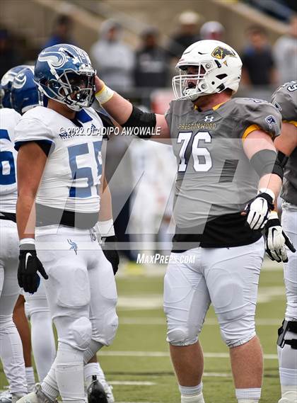 Thumbnail 3 in Prestonwood Christian vs. Nolan Catholic (TAPPS Div 1 Semifinal) photogallery.