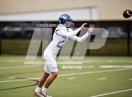 Thumbnail 1 in Prestonwood Christian vs. Nolan Catholic (TAPPS Div 1 Semifinal) photogallery.