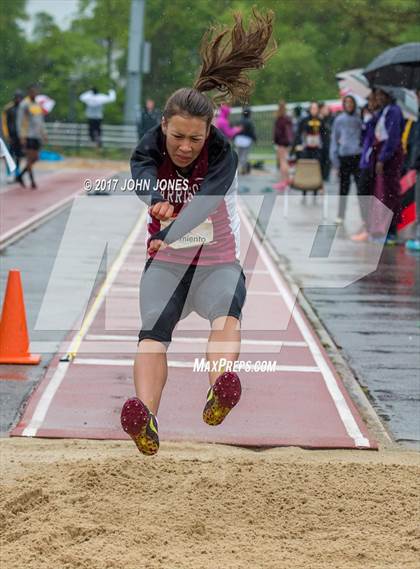 Thumbnail 2 in 50th Annual Loucks Games (Outdoor Pentathlon: #3 Women’s Long Jump) photogallery.