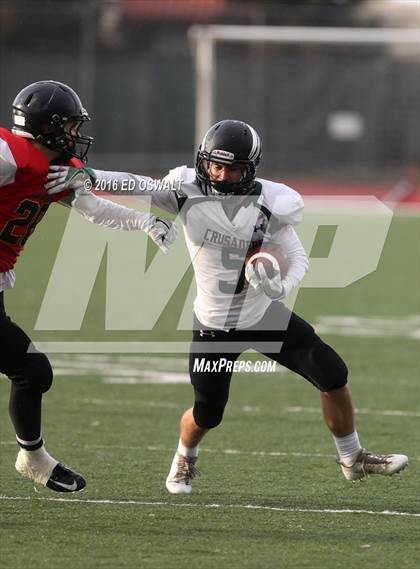 Thumbnail 2 in St. Bernard's @ Salesian College Preparatory (CIF NCS D4 Semifinal Playoff) photogallery.